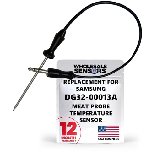 Replacement for Samsung DG32-00013A, 12 Month Warranty, Meat Probe Temperature Sensor