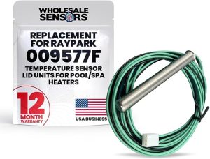 Replacement for Raypak 009577F Temperature Sensor IID Units, Made in The USA, 12 Month Warranty, for Pool & Spa Heaters