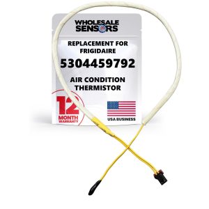 Replacement for Frigidaire 5304459792, Air Condition Thermistor, 12 Month Warranty