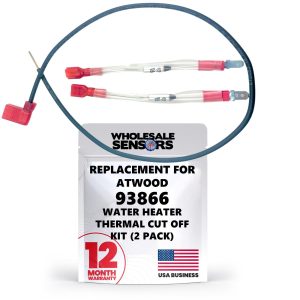 Atwood 93866 (2 Pack) RV Replacement Water Heater Thermal Cut Off Kit 12 Month Warranty