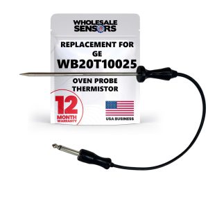 Replacement for General Electric WB20T10025 Meat Probe, 12 Month Warranty