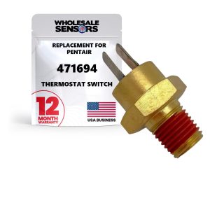 Replacement for Pentair 471694-12 Month Warranty - 150F Degree Hi-Limit Thermostat Switch