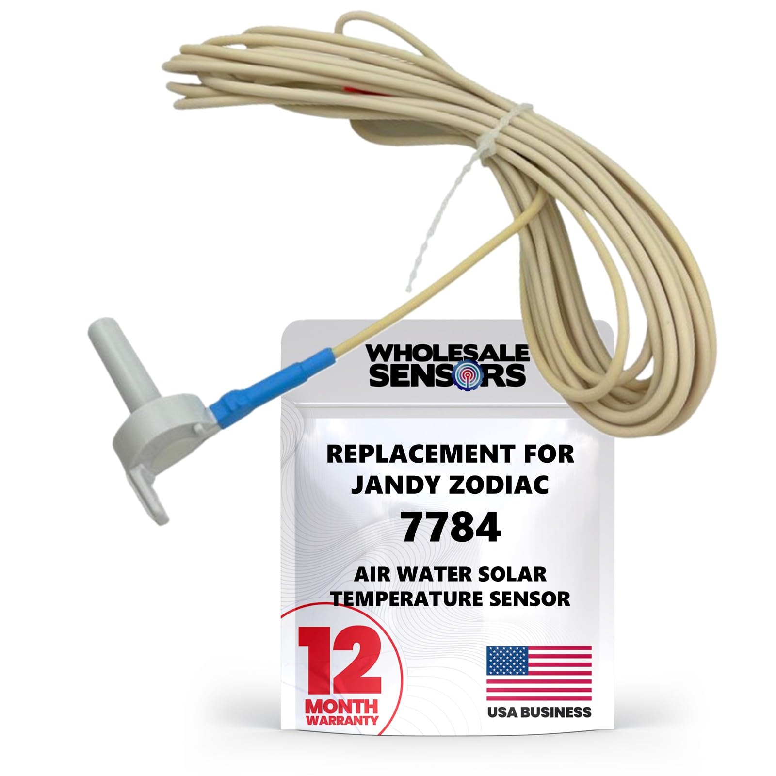 Hayward GLX-PC-12 Replacement Water/Air/Solar Temperature Sensor 12 Month Warranty