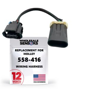 Replacement for Holley 558-416 Main Harness Fuel Wiring Harness Adapter, Made in The USA & 12 Month Warranty