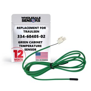 Replacement Traulsen 334-60405-02 Green Cabinet Temperature Sensor 74", 24 Month Warranty & USA Support
