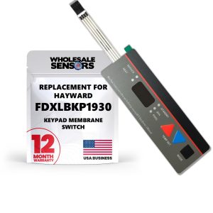 Wholesale Sensors Hayward FDXLBKP1930 Keypad Membrane Switch Replacement - 12 Month Warranty - Replacement for Hayward H-Series Low Nox Pool Heaters