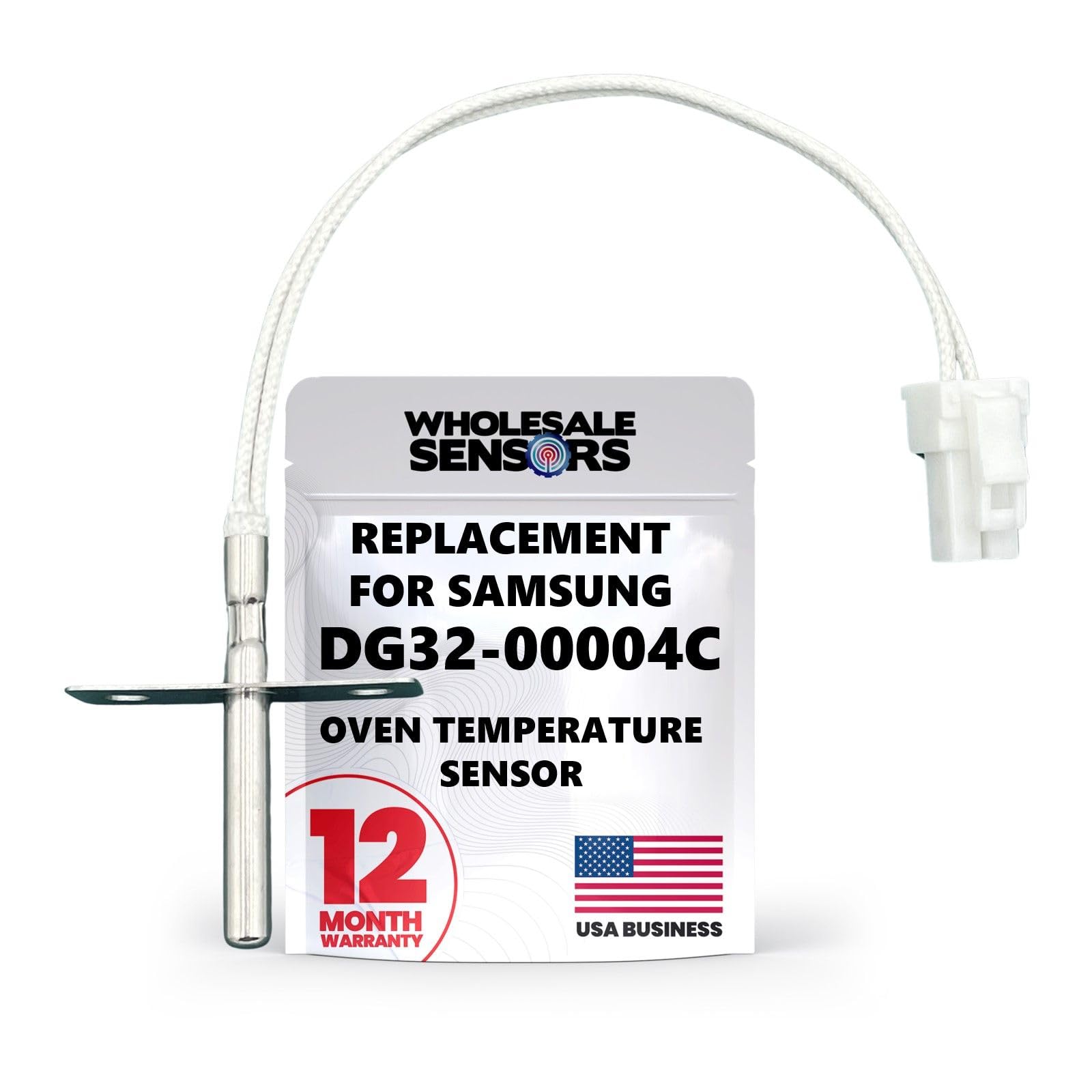 Samsung DG32-00004C Replacement Range/Stove/Oven Temperature Sensor 12-Month Warranty
