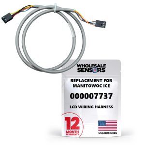 Replacement for Manitowoc Ice 000007737 Wire Harness LCD 30" Made in The USA & 12 Month Warranty