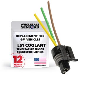 GM LS1 Coolant Replacement Temperature Sensor CTS Connector Harness 3-Wire | Made in The USA | 12 Month Warranty
