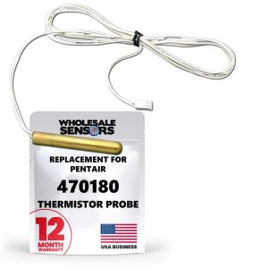 Wholesale Sensors Replacement for Pentair 470180-12 Month Warranty - Thermistor Probe for MiniMax & PowerMax Pool/Spa Heater