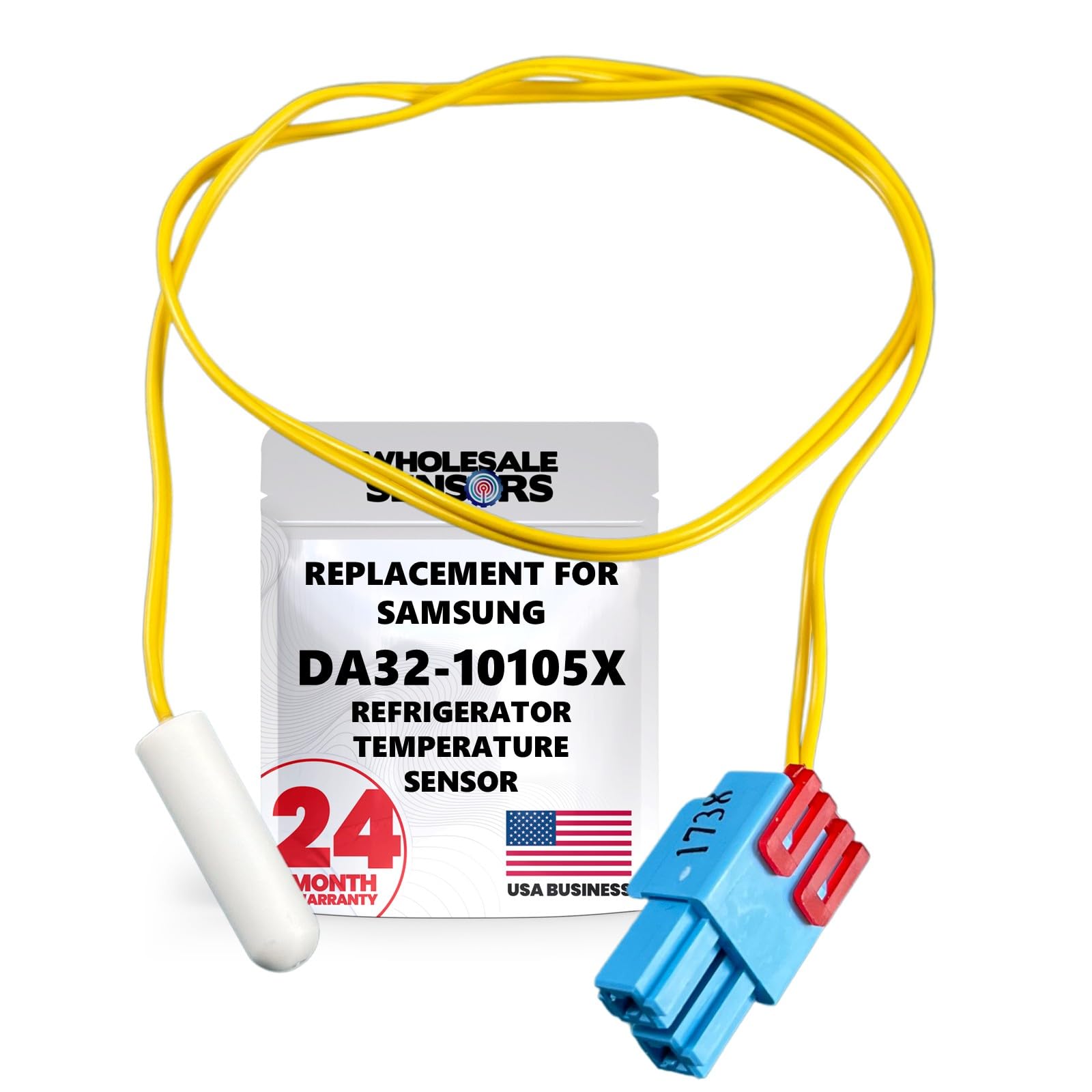 Samsung DA32-10105X Replacement Refrigerator Temperature Sensor 24 Month Warranty