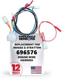 Replacement Briggs & Stratton 696576 Wiring Harness for Lawn Mower Engines, 12 Month Warranty & US Based Support