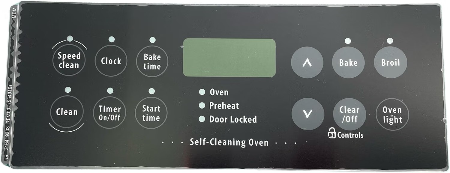 Frigidaire 316419303 Range Oven Touchpad Overlay, Replacement with 12 Month Warranty & USA Business - Image 5
