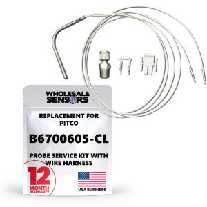 Replacement for Pitco B6700605-CL Probe Service Kit with Wire Harness, SE/SHE/MEII 12 Month Warranty