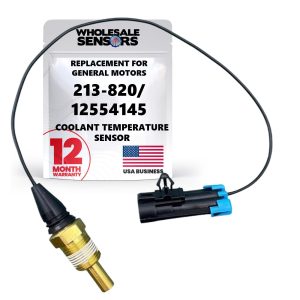 Replacement GM 213-820 12554145 Engine Coolant Temperature Sensor 12 Month Warranty