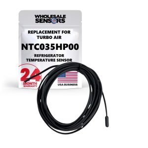 Turbo Air NTC035HP00 Replacement Temperature Sensor for Commercial Refrigeration 24 Month Warranty