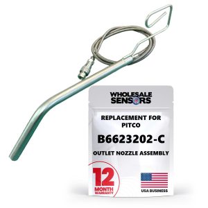 Replacement Pitco B6623202-C Filter Hose and Outlet Nozzle Assembly 60SFD, Made in the USA & 12 Month Warranty