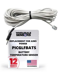 AIMS Power PICGLFBATS Battery Replacement Temperature Sensor 12 Month Warranty