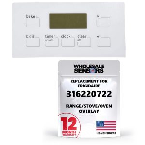 Frigidaire 316220722 Replacement Range/Stove/Oven Overlay 12 Month Warranty
