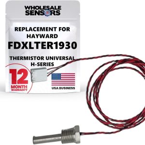 Wholesale Sensors Hayward FDXLTER1930 Replacement Thermistor Universal H-Series Low Nox Pool Heater Models 12 Month Warranty