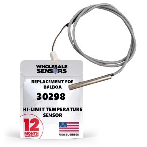Balboa 30298 Replacement Hi-Limit Temp Sensor Cable with 1/4? Bulb 12 Month Warranty