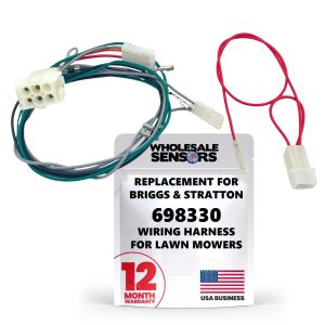 Replacement for Briggs & Stratton 698330, Wiring Harness for Lawn Mowers, Made in The USA, 12 Month Warranty
