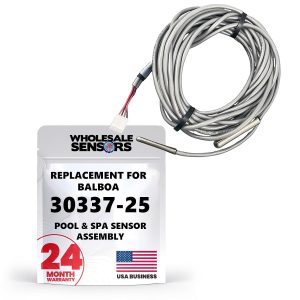 Balboa Water Group 30337-25 Replacement Sensor Assembly, 25FT Temperature Sensor and 31-Inch Hi-Limit Sensor, 12-Month Warranty