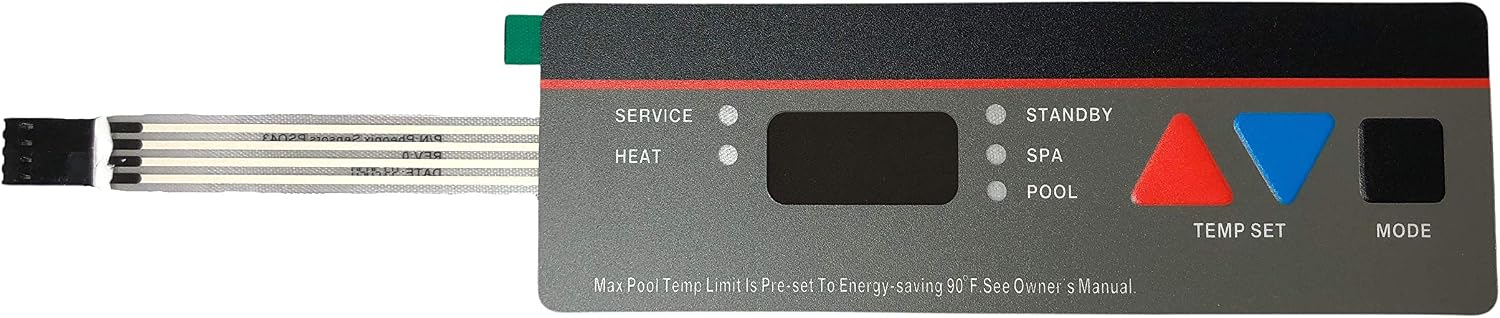 Replacement Hayward FDXLBKP1930 Keypad Membrane Switch,12 Month Warranty for Pool Heaters - Image 5