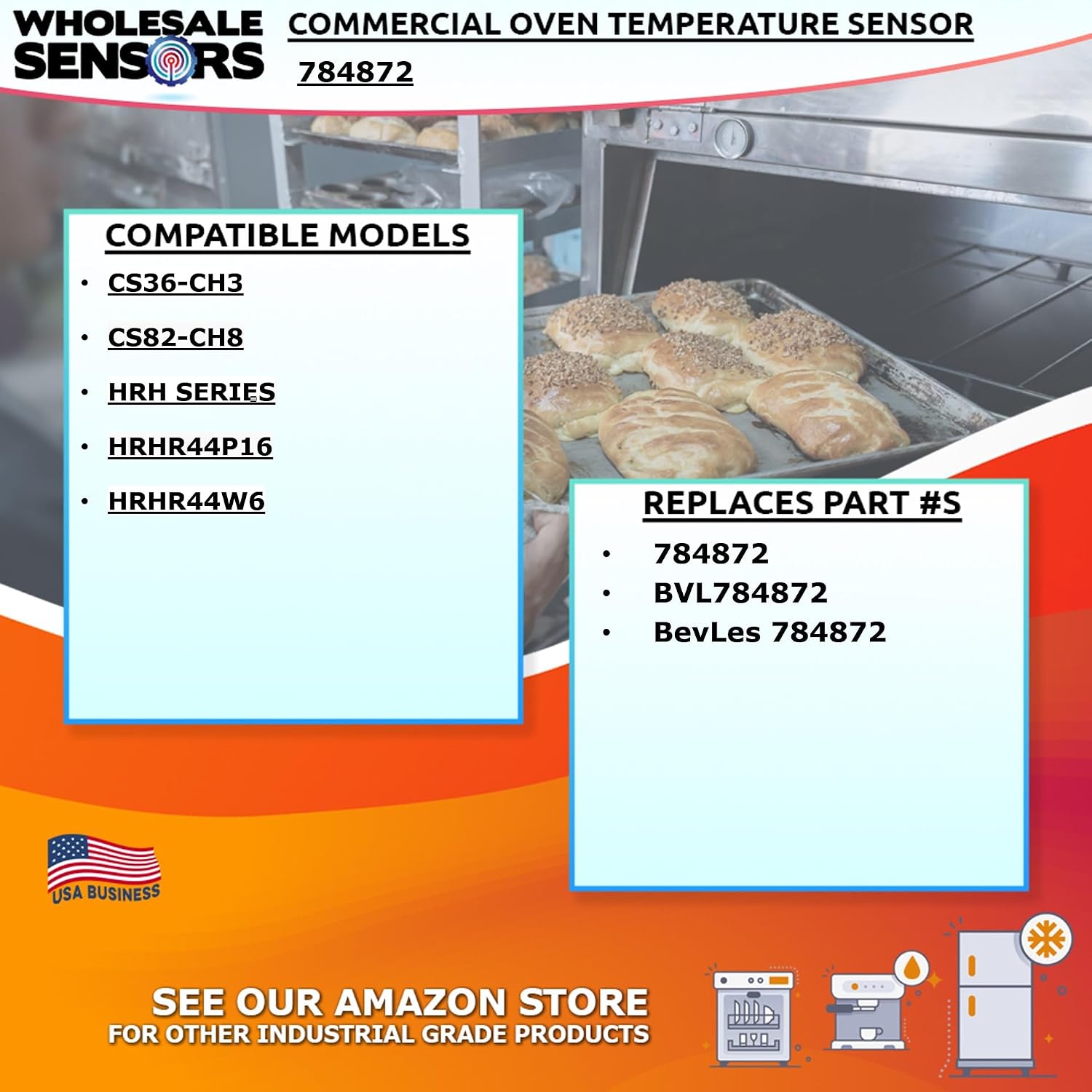 Belves 784872 Temperature Sensor, Replacement with 12 Month Warranty & USA Business - Image 3