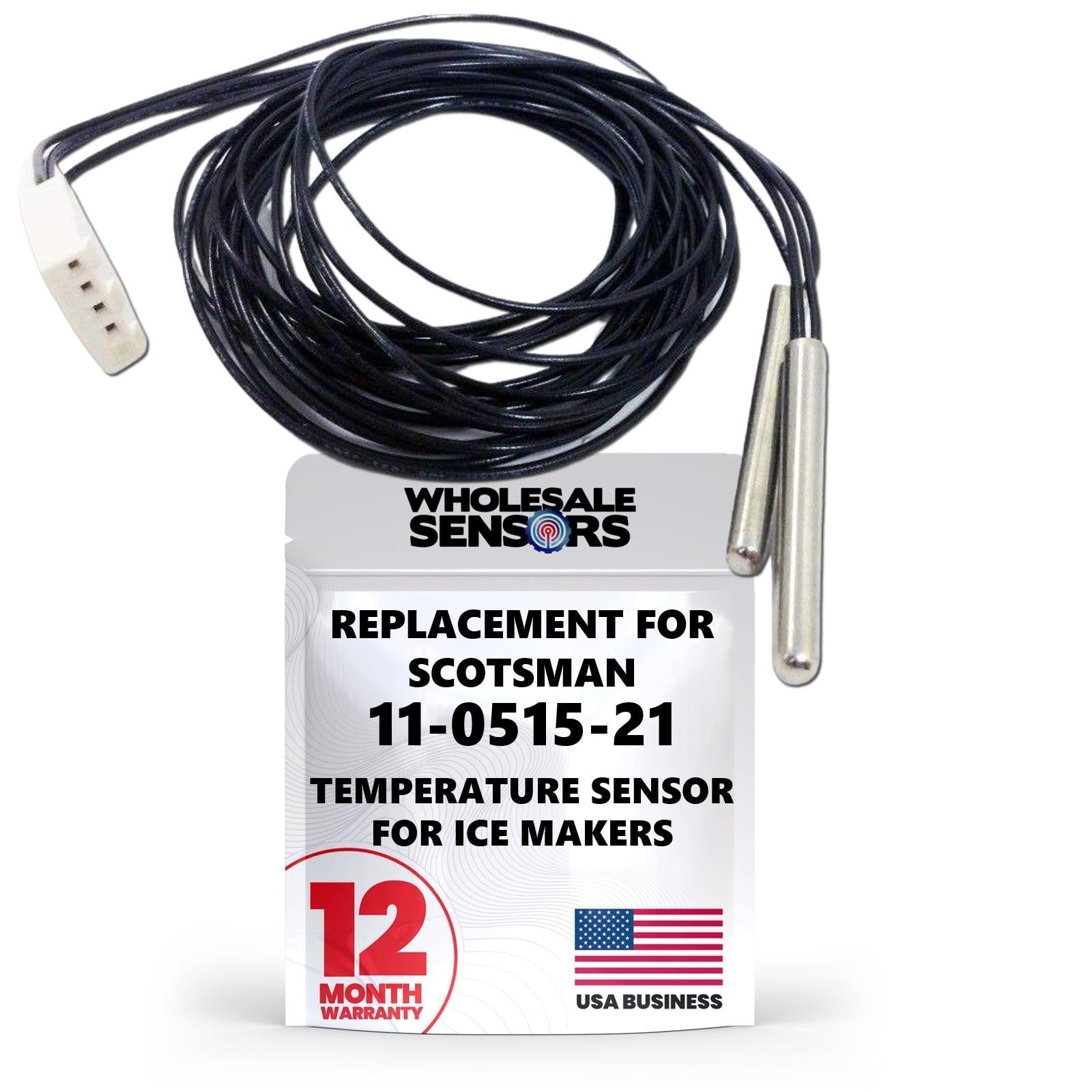 Replacement Scotsman 11-0515-21 Temperature Sensor Set for Ice Makers 12 Month Warranty