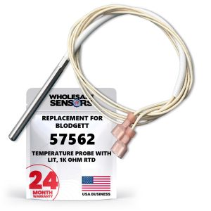 Replacement Blodgett 57562 Temperature Probe with Lit, 1K Ohm RTD 12 Month Warranty