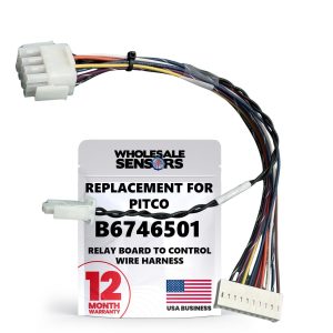 Replacement Pitco Wiring, Relay Board to Control Wire Harness SG B6746501 12 Month Warranty