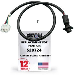 Wholesale Sensors Replacement for Pentair 520724 IntelliChlor PCB Printed Circuit Board Assembly, Made in USA, 12-Month Warranty