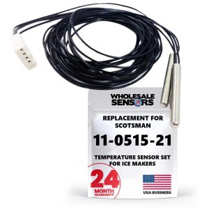 Replacement Scotsman 11-0515-21 Temperature Sensor Set for Ice Makers 24 Month Warranty & Made in The USA