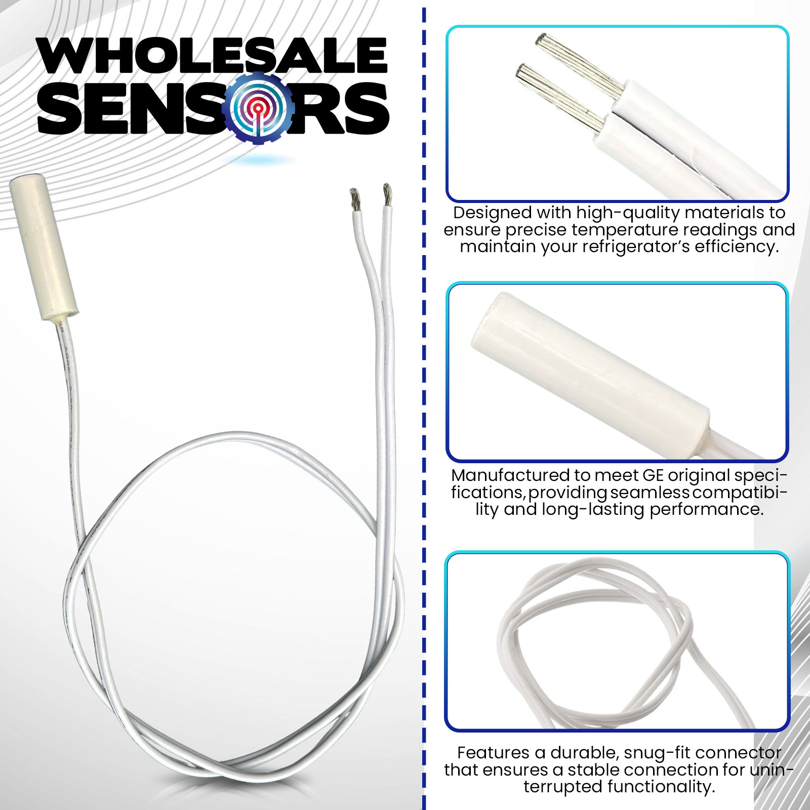 GE WR55X10025 Replacement Refrigerator Temperature Sensor