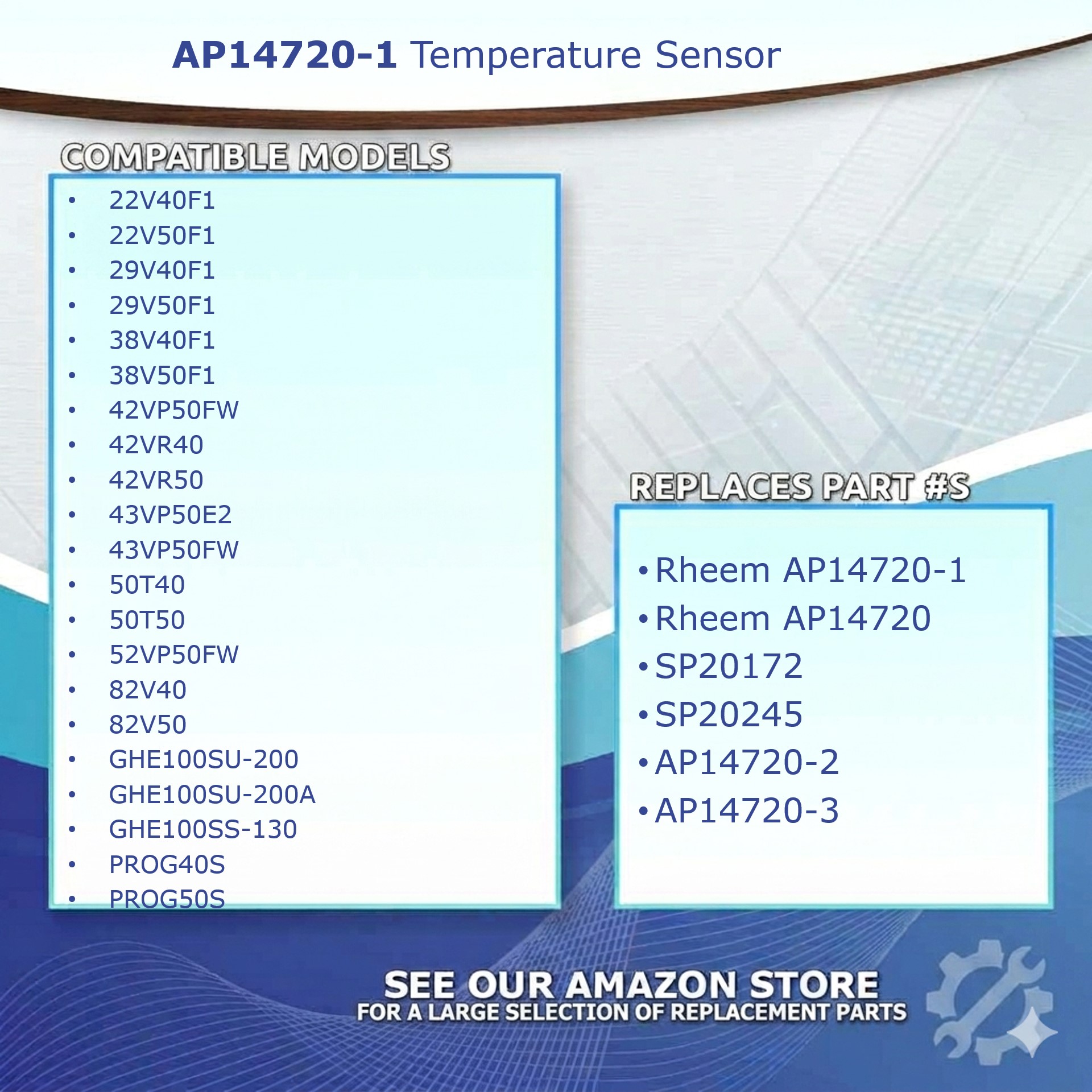 Rheem AP14720-1 FV Sensor Harness