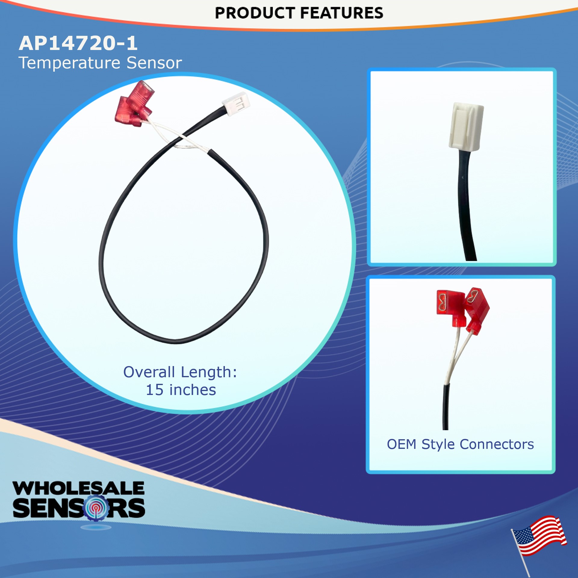 Rheem AP14720-1 FV Sensor Harness