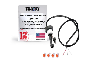 Reliable Harwil Q12DS-C2/2/6M/NO/NT/4FT/CSAW22 Flow Switch Replacement for Beachcomber Spa | 12 Month Warranty & USA Support