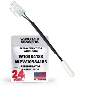 Reliable Whirlpool W10384183 WPW10384183 Replacement Refrigerator Thermistor | 24 Month Warranty