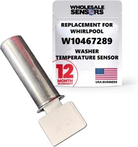 Reliable W10467289 Washer Temperature Sensor Replacement for Whirlpool | 12 Month Warranty