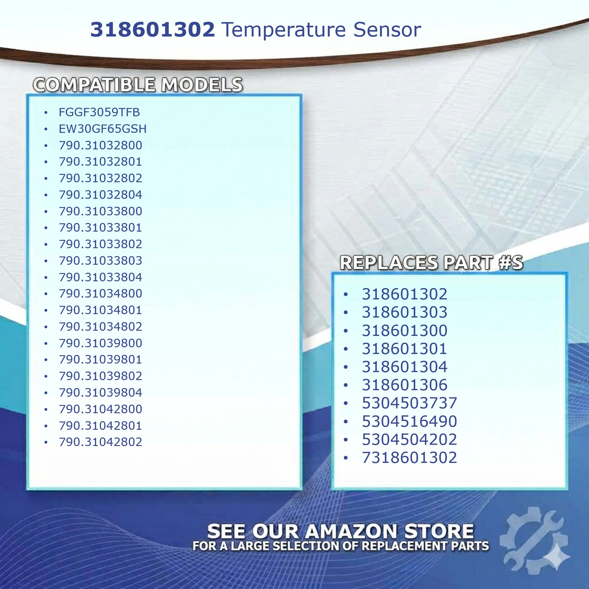 Frigidaire 318601302 Meat Probe Replacement Thermometer