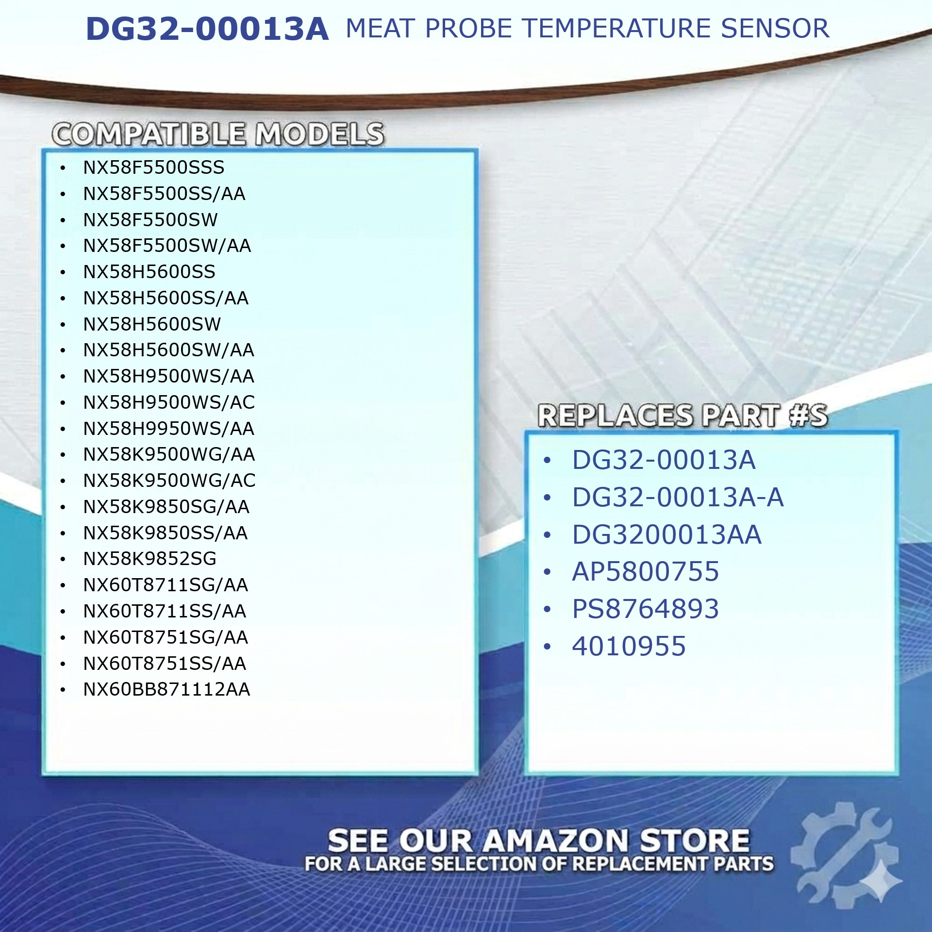 Samsung DG32-00013A Meat Probe Temperature Sensor