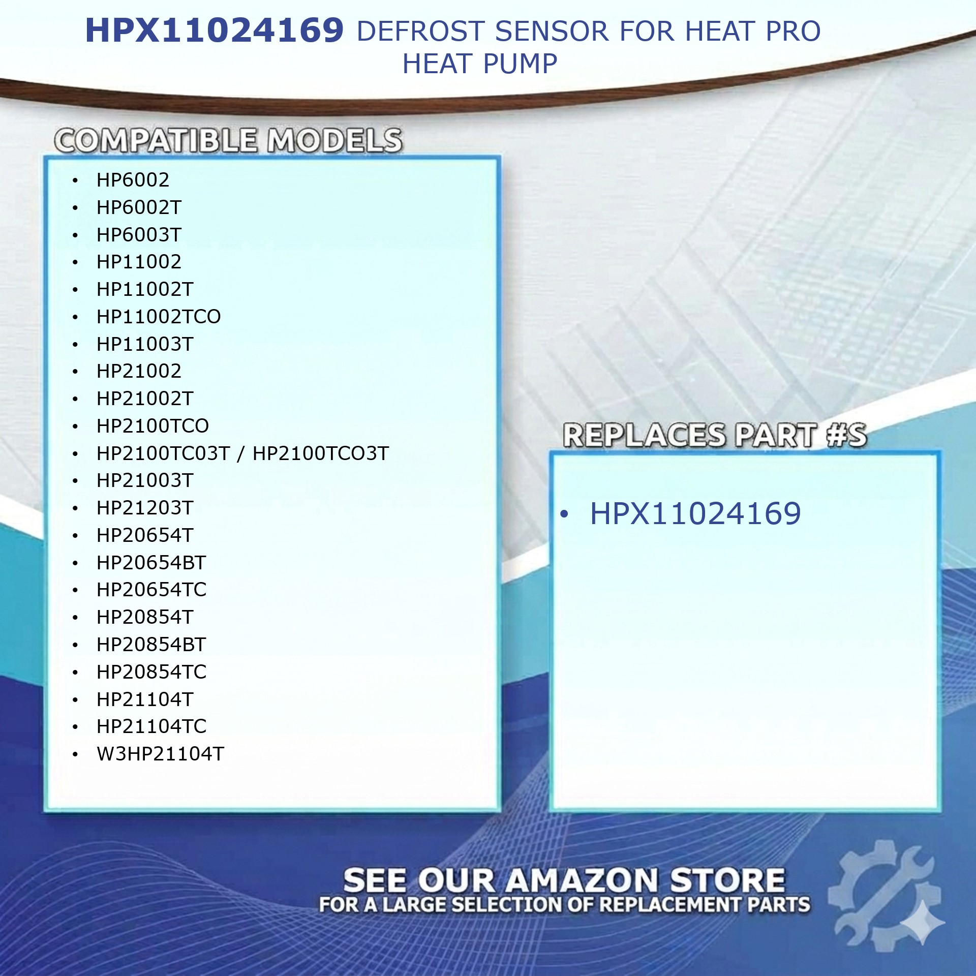 Reliable Replacement for Hayward HPX11024169 Defrost Sensor for HeatPro Heat Pump | 12 Month Warranty & USA Support - Image 4