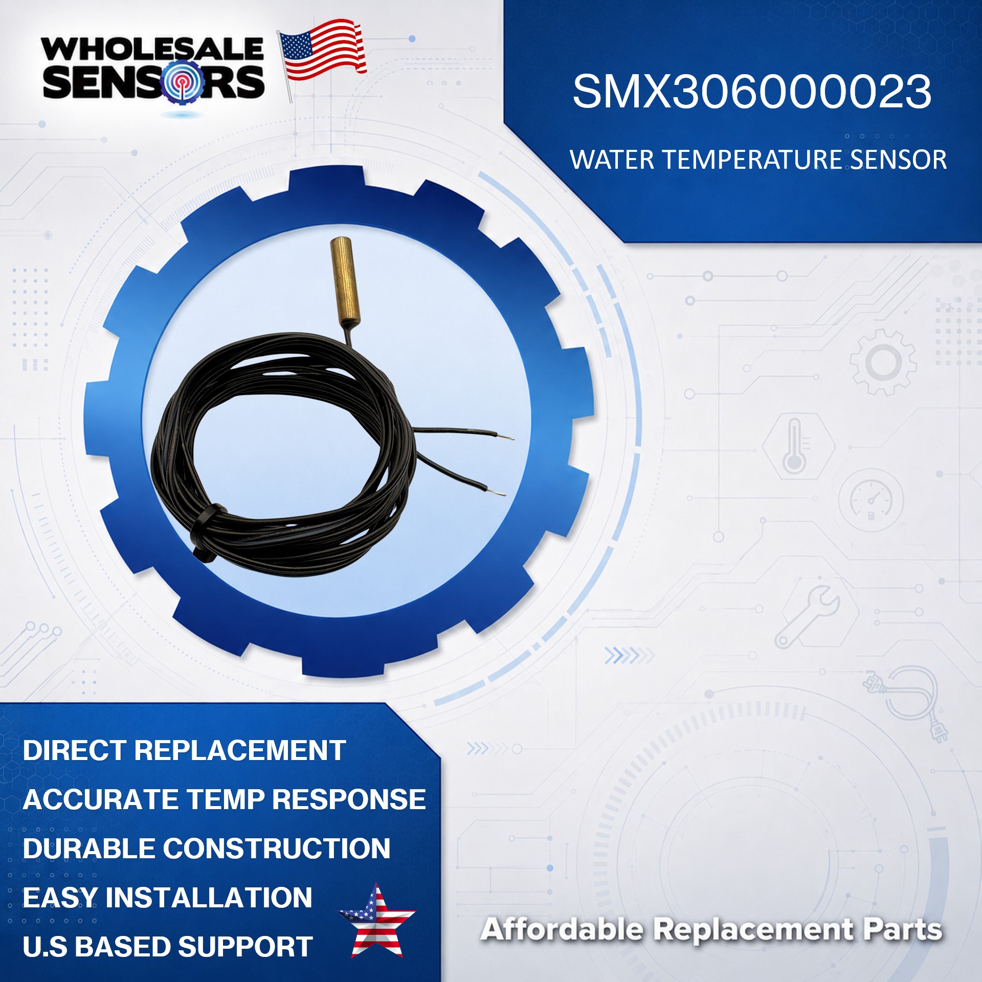 Hayward SMX306000023 Defrost Air Temperature Sensor Replacement