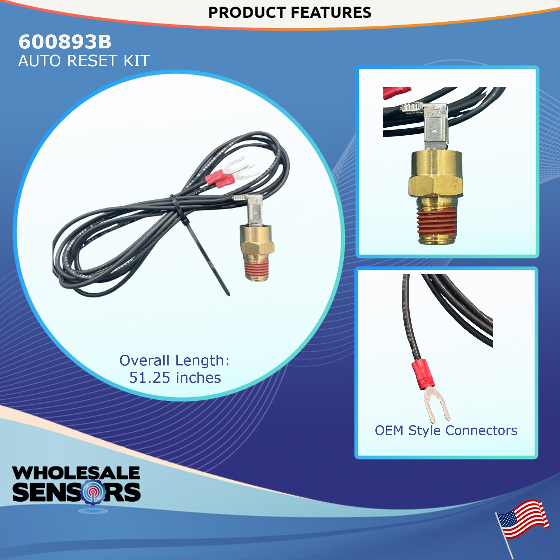 Raypak 600893B Replacement High Limit 140F Auto Reset Kit for Pool and Spa Heaters