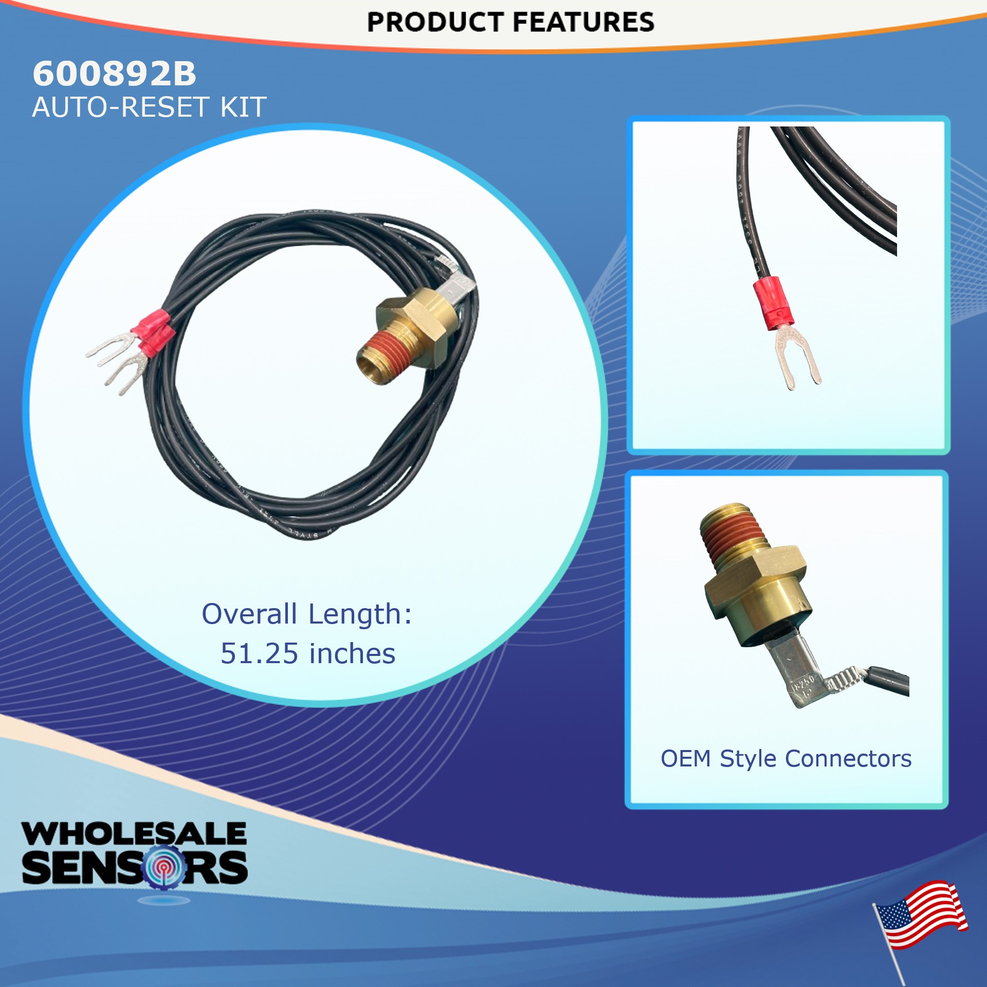 Raypak 600892B High Limit 135F Auto Reset-Kit