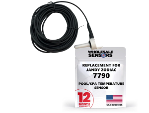 Reliable Jandy Zodiac 7790 Black Pool & Spa Temperature Sensor Replacement | 12 Month Warranty & USA Support