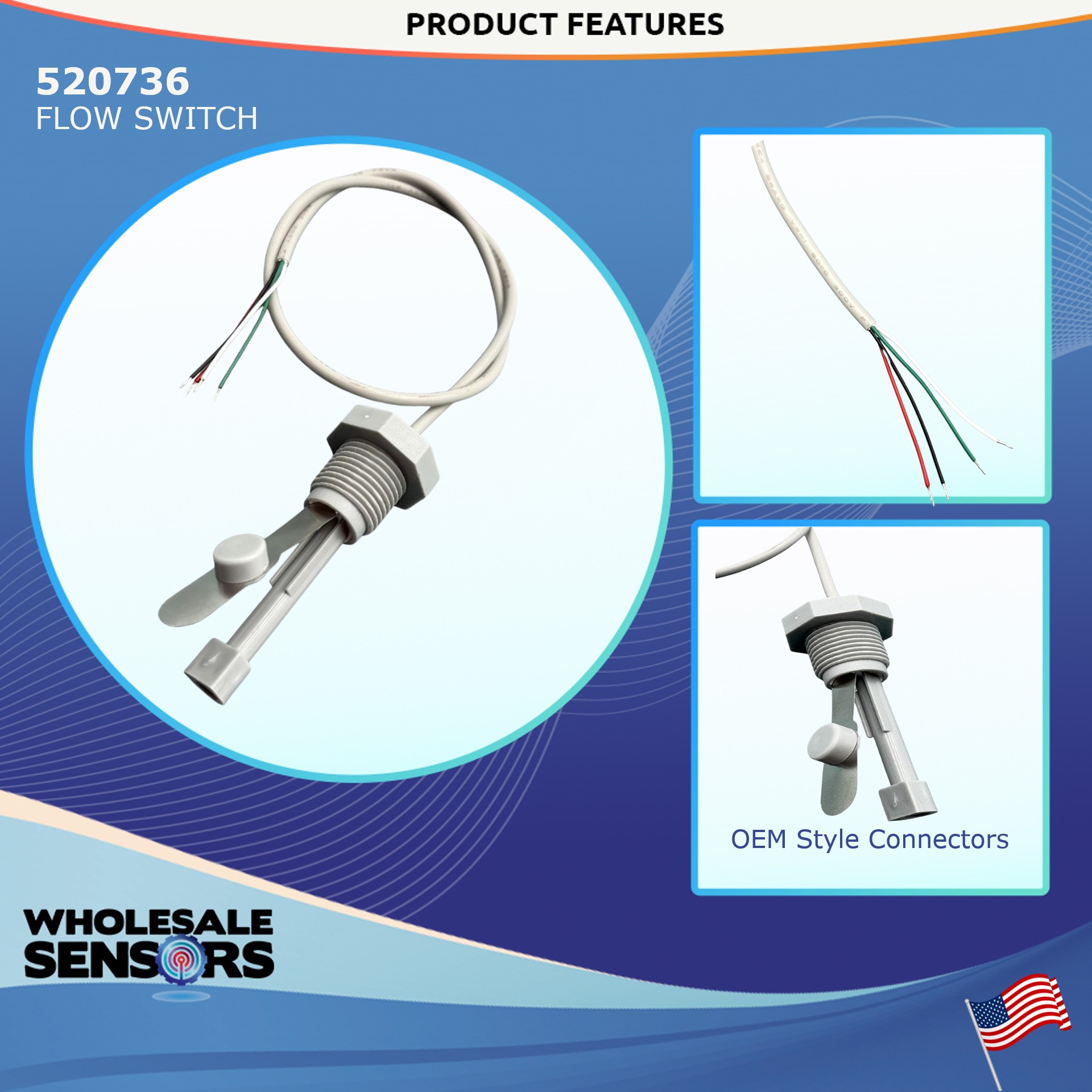 Pentair 520736 Flow Switch