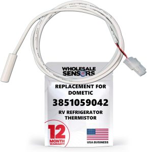 Reliable Replacement for Dometic 3851059042 RV Refrigerator Thermistor | 12 Month Warranty & USA Support