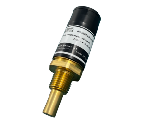 WETS02-0-0-2D1S Wireless Bluetooth Temperature Transducer, 1/4"-18NPT Thread, 0.5" Long Probe, Brass Material